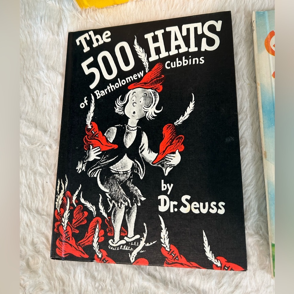 DrSuess book  500 hats vintage 1938 first addition in excellent condition